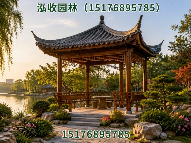 海西防腐木展示图